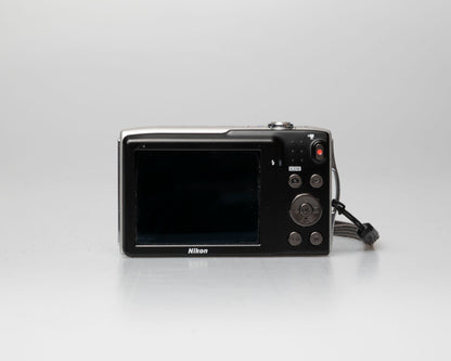 Nikon Coolpix S5300 16MP digicam w/ 64GB SD card + battery + charger (serial 300474121)