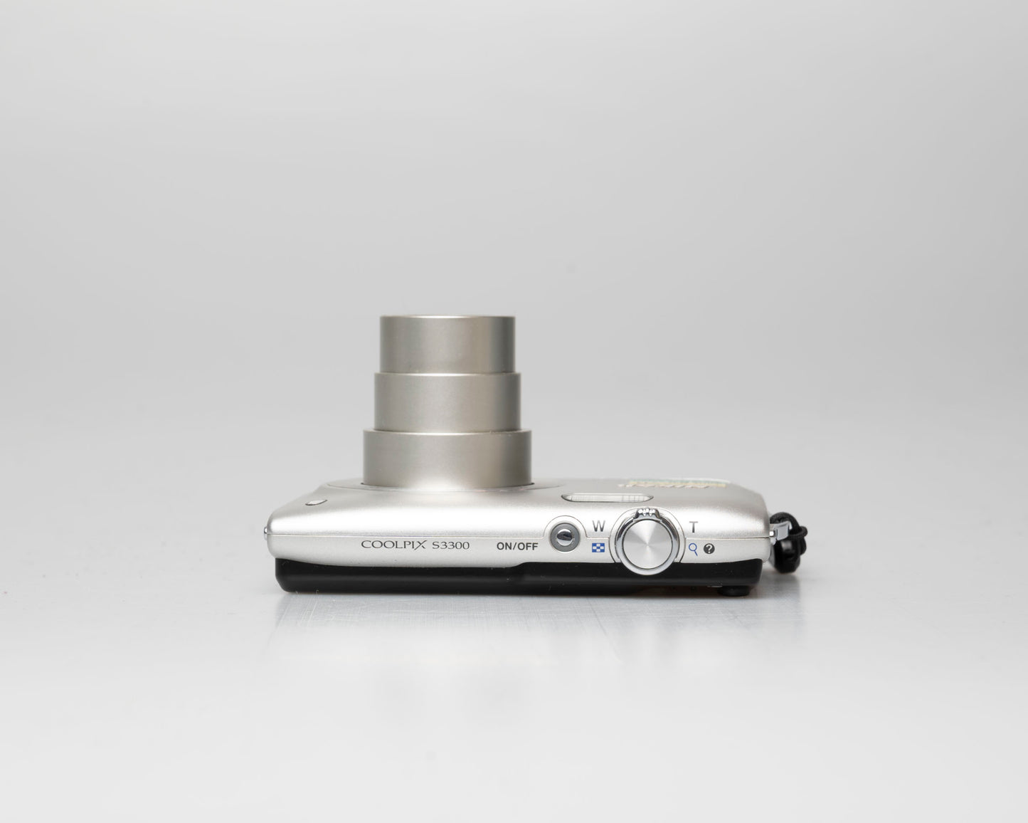 Nikon Coolpix S5300 16MP digicam w/ 64GB SD card + battery + charger (serial 300474121)