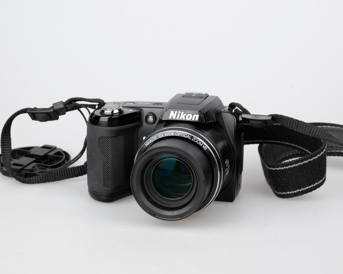 Appareil photo numérique à capteur CCD Nikon Coolpix L100 12,1 MP (utilise des piles AA + carte SD)