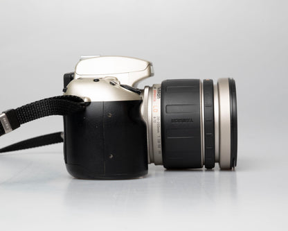 Nikon F60 35mm film SLR w/ AF Tamron 28-20mm lens (serial 2281992)