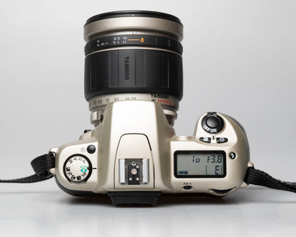 Nikon F60 35mm film SLR w/ AF Tamron 28-20mm lens (serial 2281992)