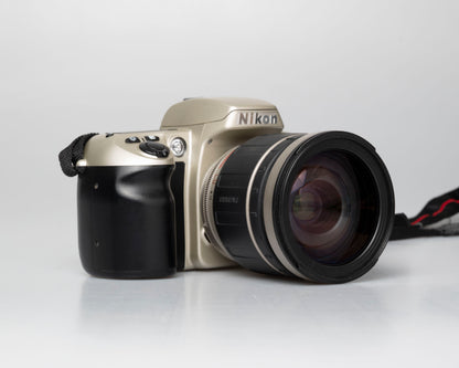 Nikon F60 35mm film SLR w/ AF Tamron 28-20mm lens (serial 2281992)