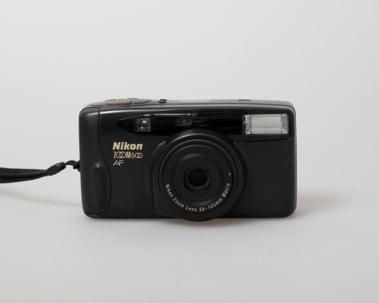 Nikon Zoom 500AF 35mm camera w/ case (serial 7037755)