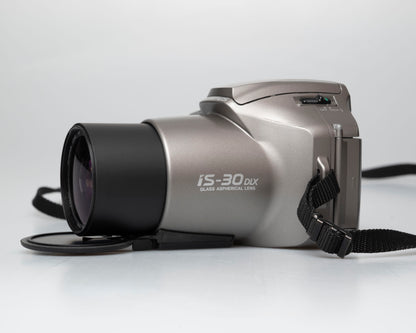 Olympus IS-30 DLX 'bridge' 35mm film SLR with 28-110 lens (serial 118384)