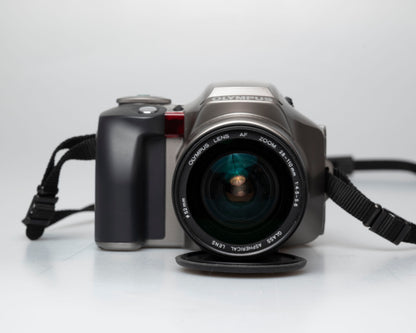 Olympus IS-30 DLX 'bridge' 35mm film SLR with 28-110 lens (serial 118384)