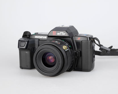 Olympus OM-77AF 35mm film SLR w/ 35-70mm compact zoom len (serial 2051092)