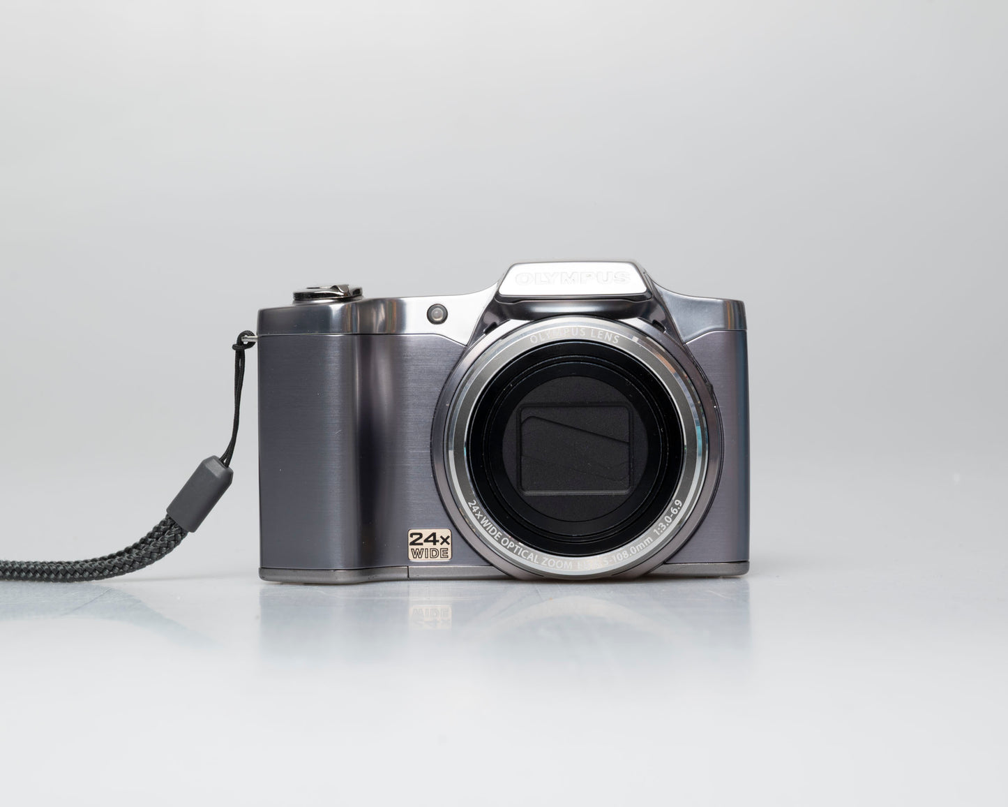 Olympus SZ-12 14MP digicam w/ 8GB SD card (serial JJ4239414)