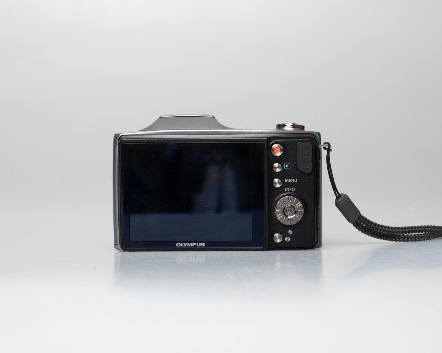 Olympus SZ-12 14MP digicam w/ 8GB SD card (serial JJ4239414)