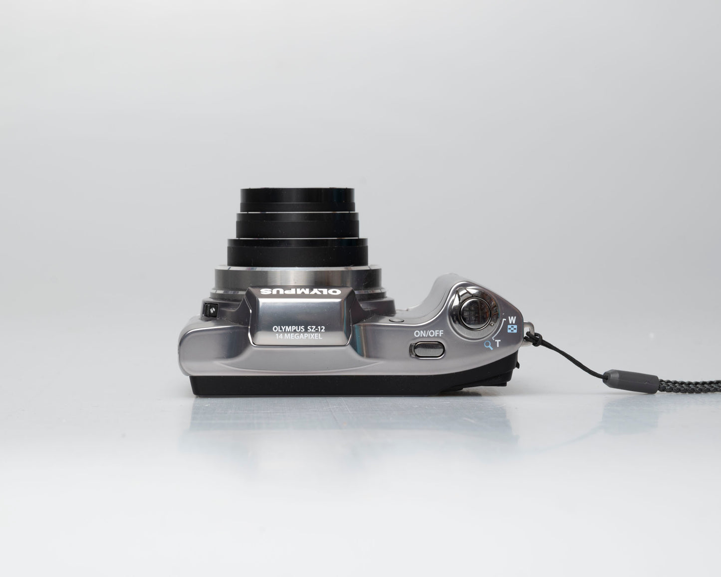 Olympus SZ-12 14MP digicam w/ 8GB SD card (serial JJ4239414)