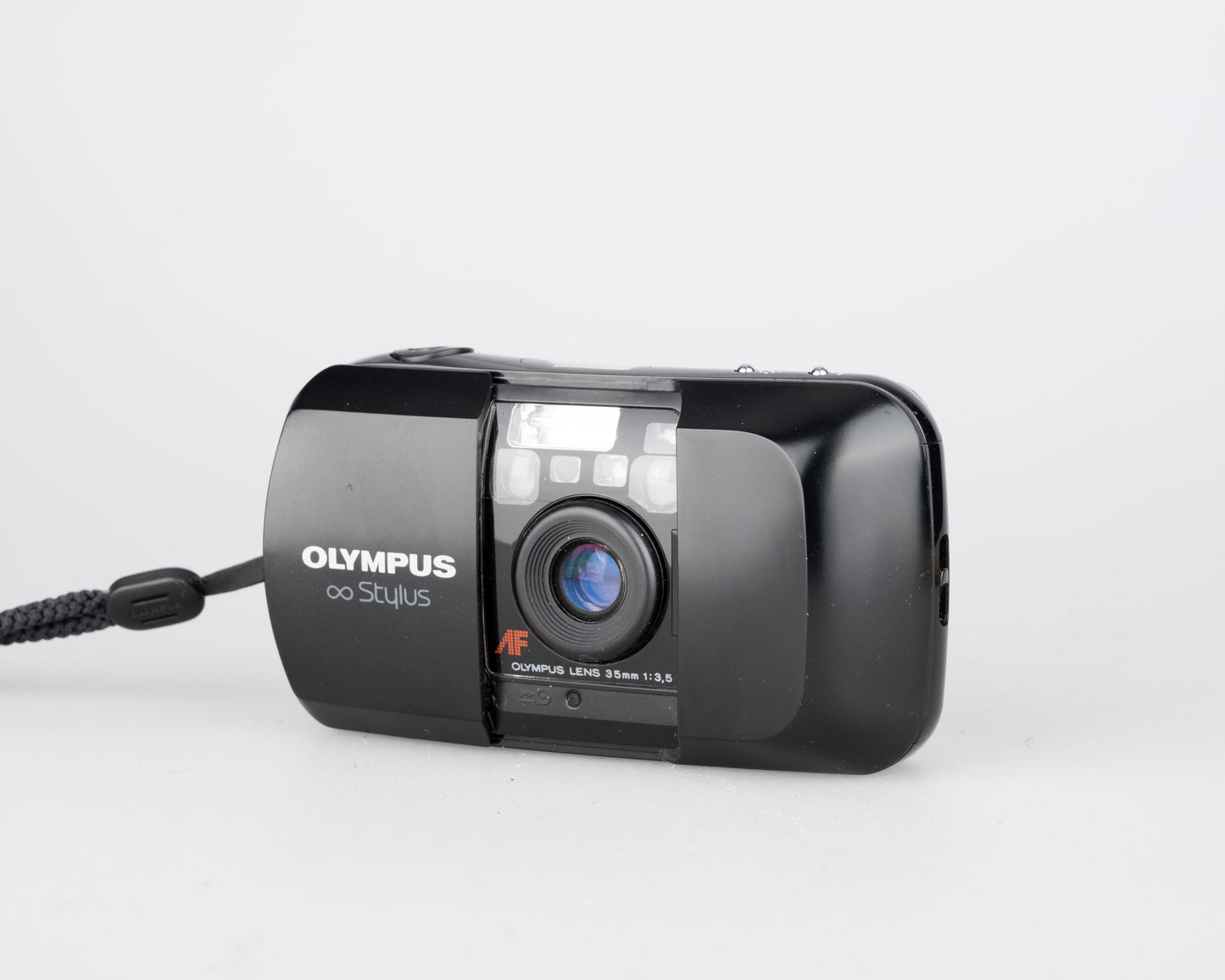 Olympus Infinity Stylus (aka mju-1) 35mm film camera w/ case (serial 1486449)