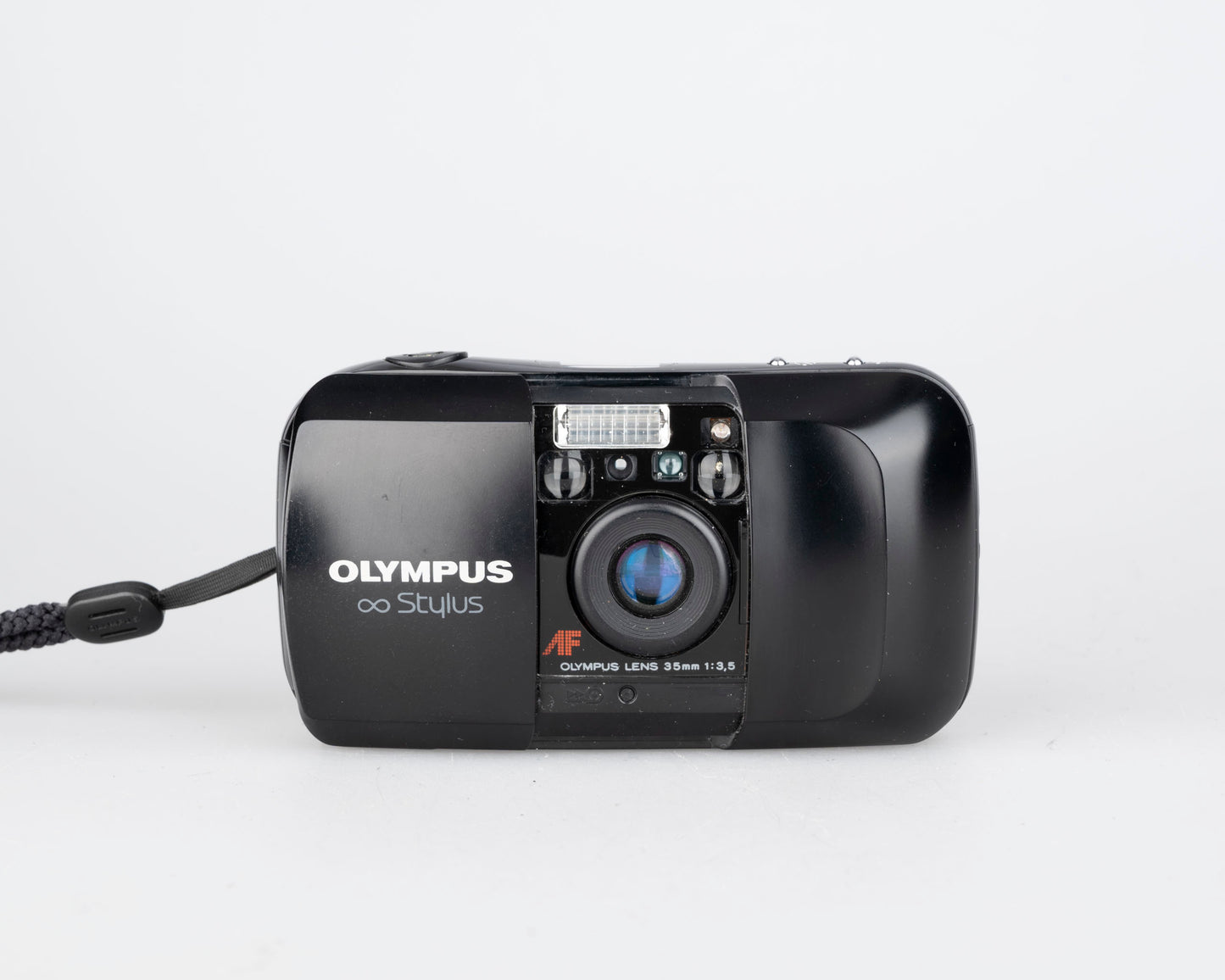 Olympus Infinity Stylus (aka mju-1) 35mm film camera w/ case (serial 1486449)