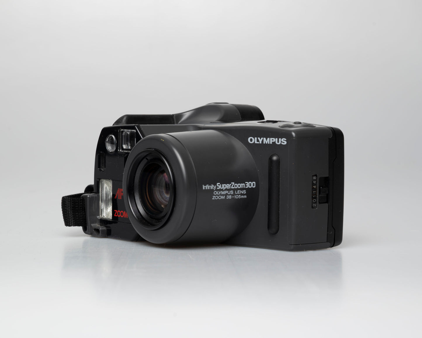 Olympus Infinity SuperZoom 300 35mm film camera (serial 2011448)