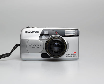 Olympus Infinity Accura Zoom 105R 35mm camera (serial 5029939)