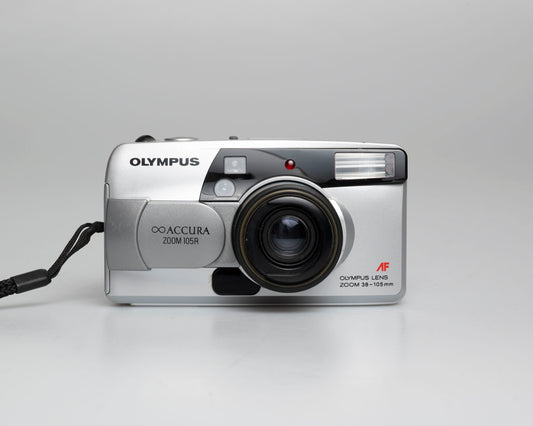 Olympus Infinity Accura Zoom 105R 35mm camera (serial 5029939)