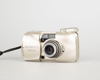 Olympus Stylus 120 (aka mju-III 120) 35mm film camera w/ case (serial 4740279)