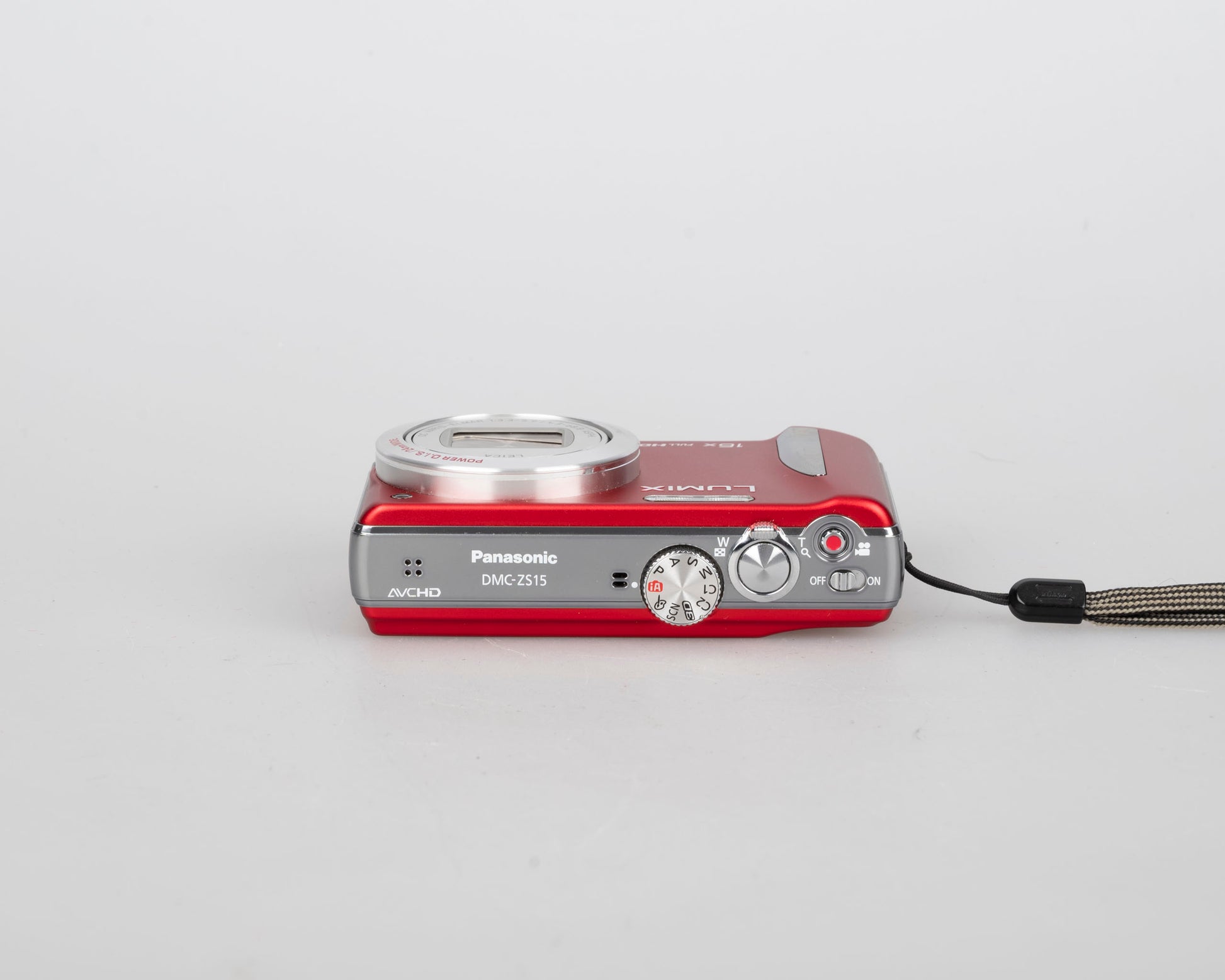 Appareil photo numérique Panasonic Lumix DMC-ZS15 12 MP avec objectif Leica DC Vario-Elmarit chargeur batterie carte SD Go