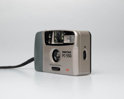 Pentax PC-550 35mm camera (serial 5620001)