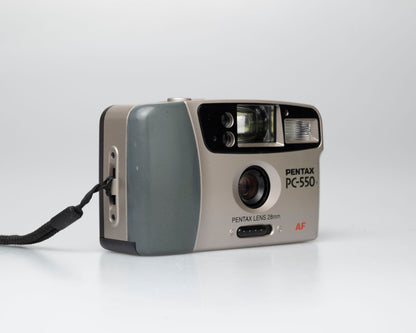 Pentax PC-550 35mm camera (serial 5620001)