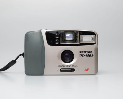 Pentax PC-550 35mm camera (serial 5620001)