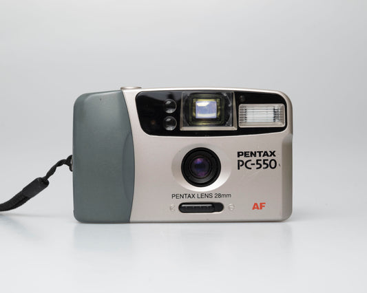 Pentax PC-550 35mm camera (serial 5620001)