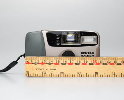 Pentax PC-550 35mm camera (serial 5620001)