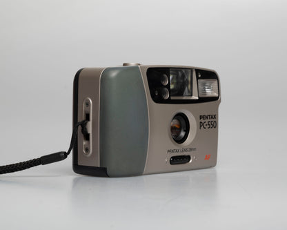 Pentax PC-550 35mm camera (serial 5553729)
