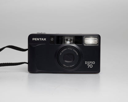 Pentax Espio 70 35mm camera (serial 8926727)