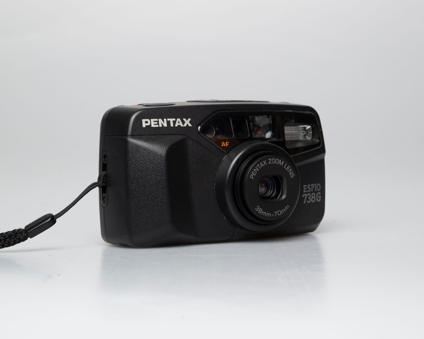 Pentax Espio 738G 35mm camera w/ case (serial 1628781)