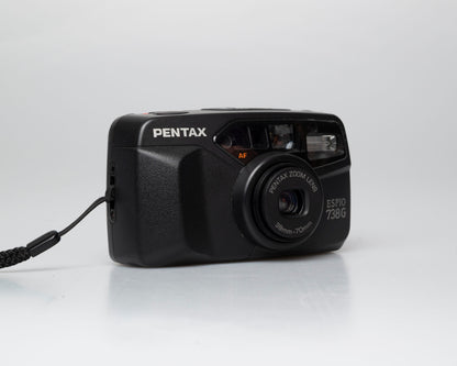 Pentax Espio 738G 35mm camera w/ case (serial 1628781)