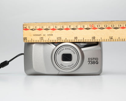 Appareil photo Pentax Espio 738G 35mm (numéro de série 3122965)