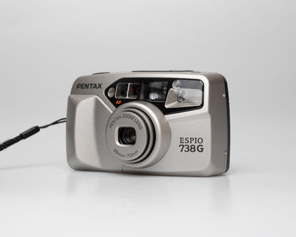 Appareil photo Pentax Espio 738G 35mm avec étui (série 9418397)