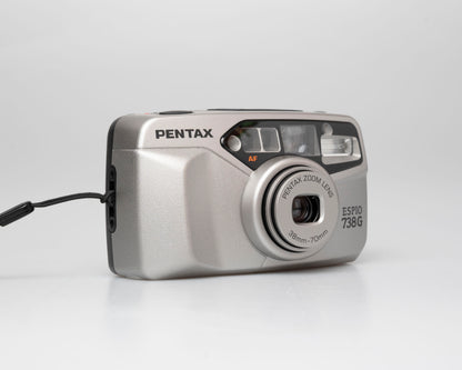 Appareil photo Pentax Espio 738G 35mm avec étui (série 9418397)