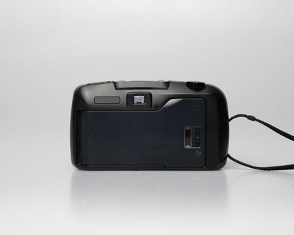 Pentax Espio 738 (aka IQZoom Ezy) compact 35mm film point-and-shoot camera; back