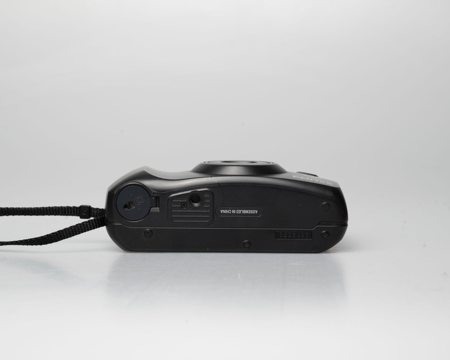 Pentax Espio 738 (aka IQZoom Ezy) compact 35mm film point-and-shoot camera; bottom