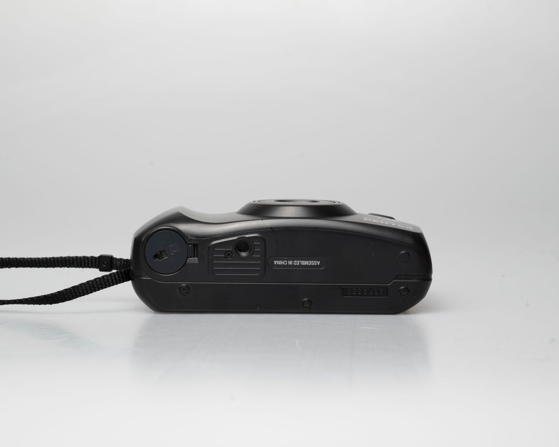 Pentax Espio 738 (aka IQZoom Ezy) compact 35mm film point-and-shoot camera; bottom