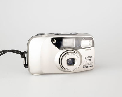 Pentax Espio 738 35mm camera w/ case (serial 6187911)
