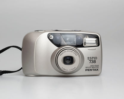 Pentax Espio 738 35mm camera (serial 7174765)