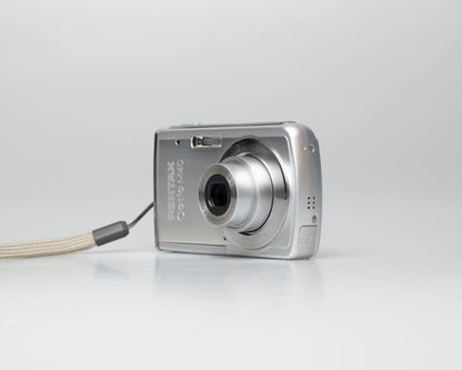 Pentax Optio M40 8 megapixel digicam w/ 8GB SD card + battery + charger (serial 9303499)