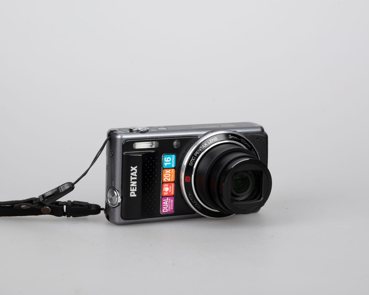 Pentax Optio VS20 16 MP CCD sensor digicam w/ battery + charger (uses SD memory card)