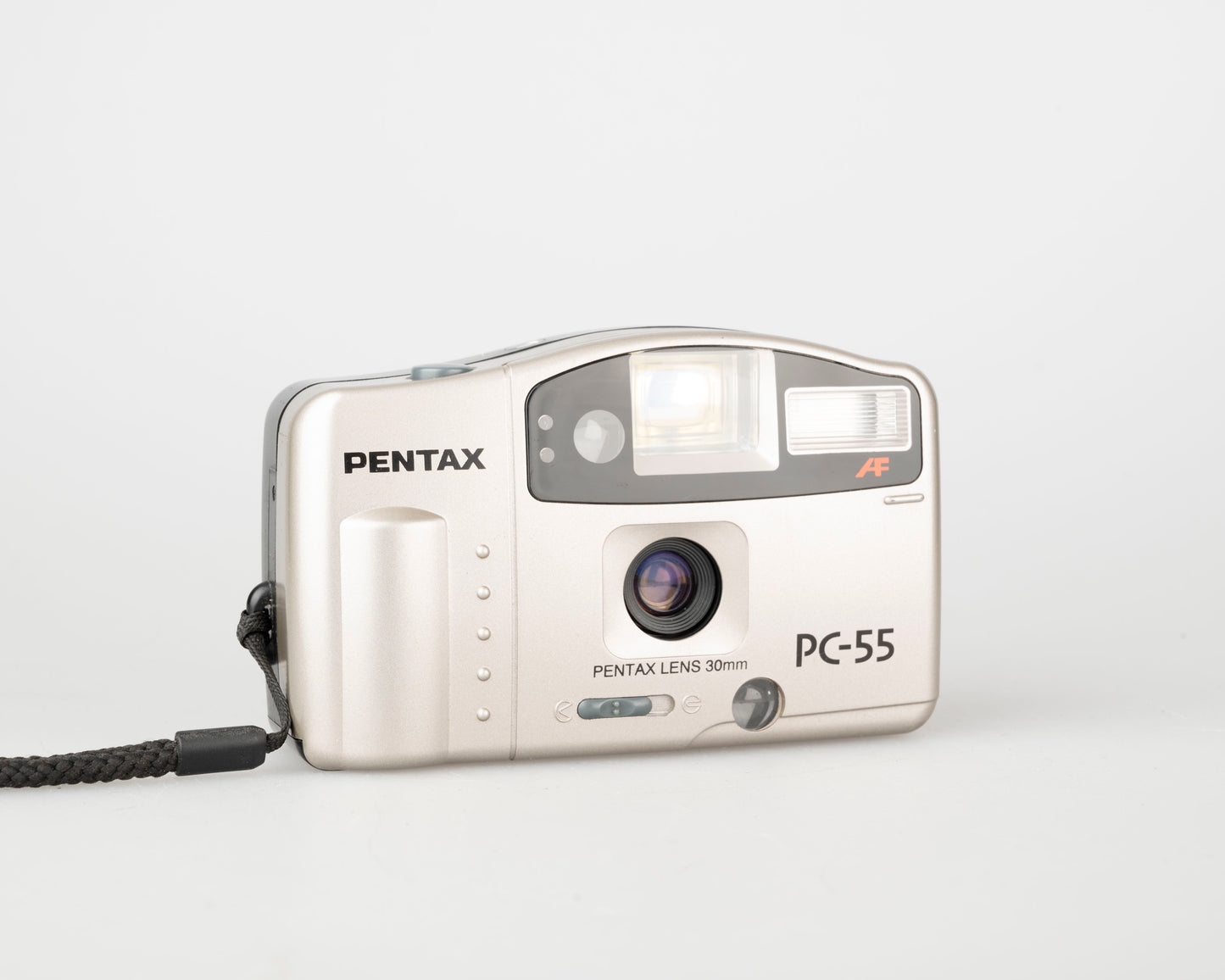 Pentax PC-55 35mm camera w/ original box, case + manual