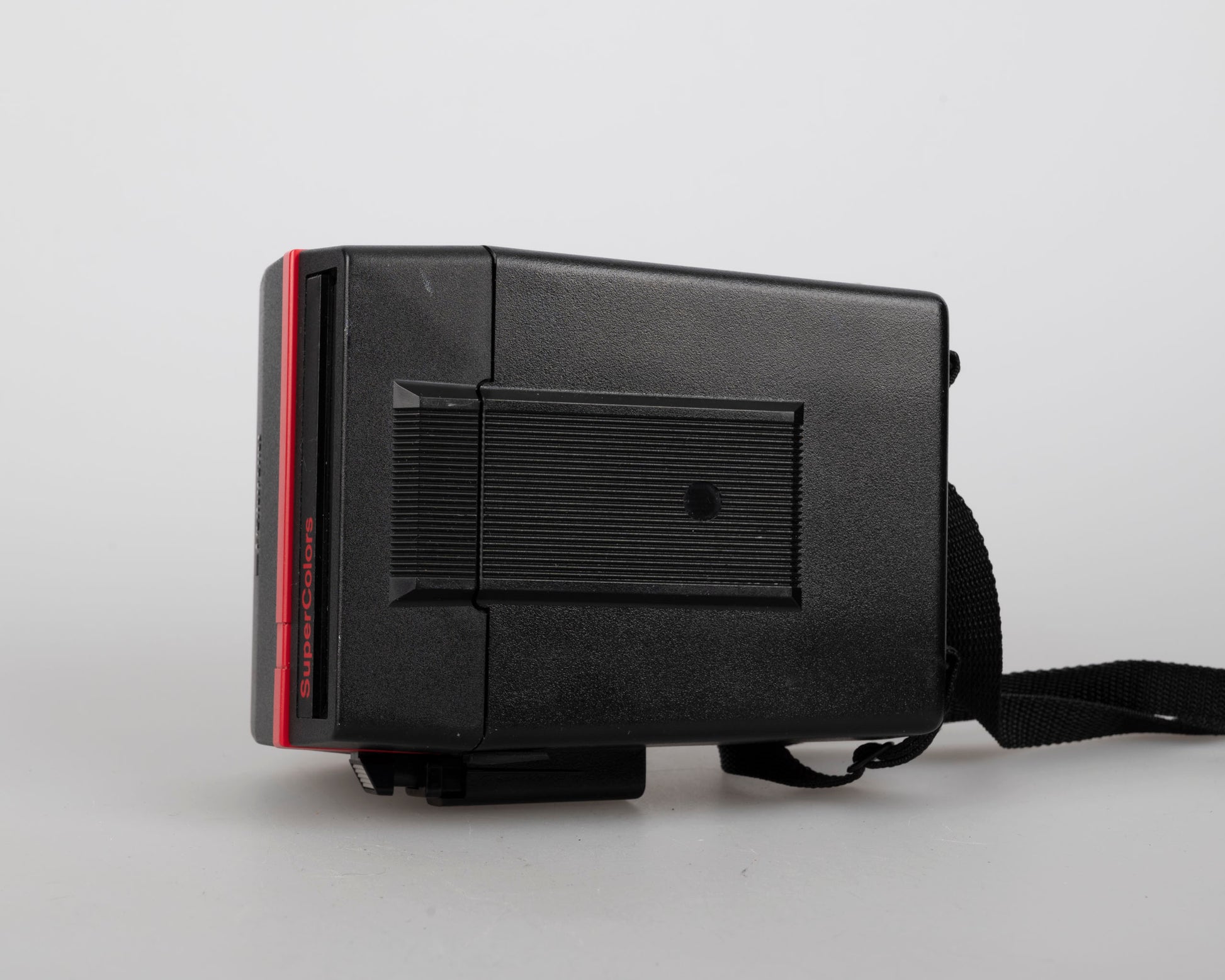 Red Polaroid 600 Supercolors/Cool Cam instant camera w/ matching