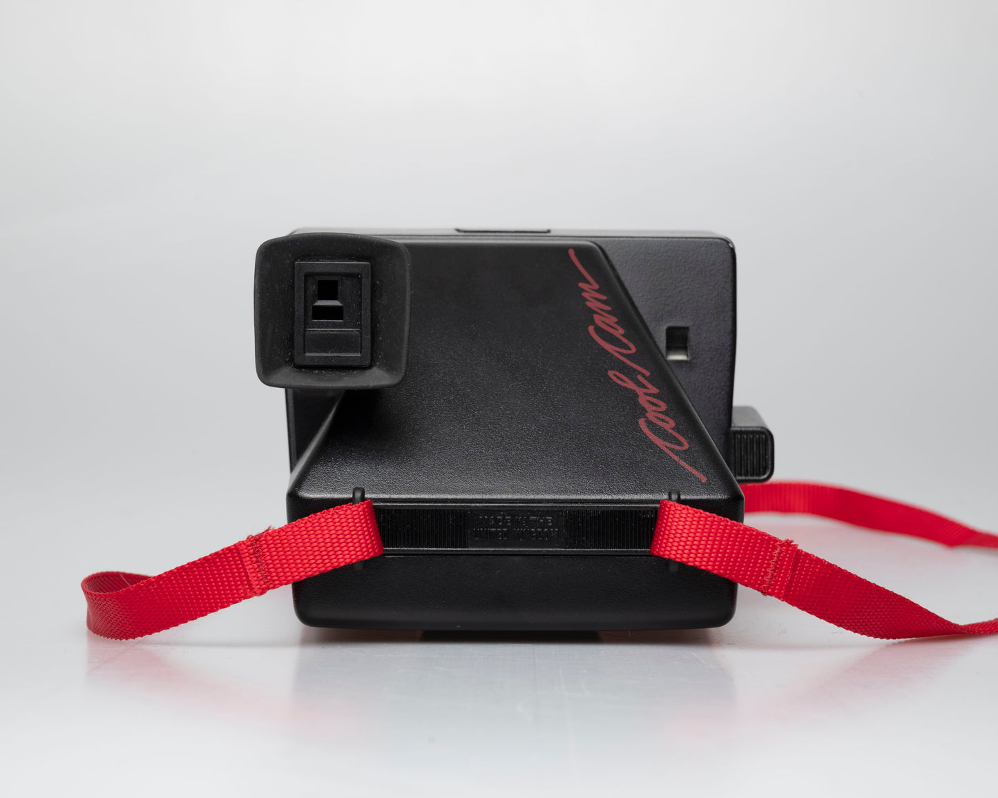 Red Polaroid 600 Cool Cam instant camera (serial B1W00700VH)