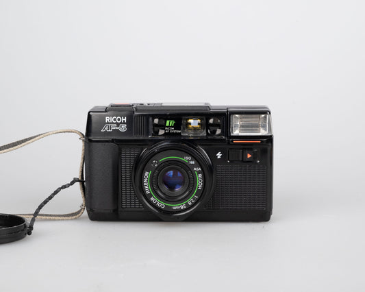 Ricoh AF-5 35mm camera w/ case (serial 77168749) | film🎞tested