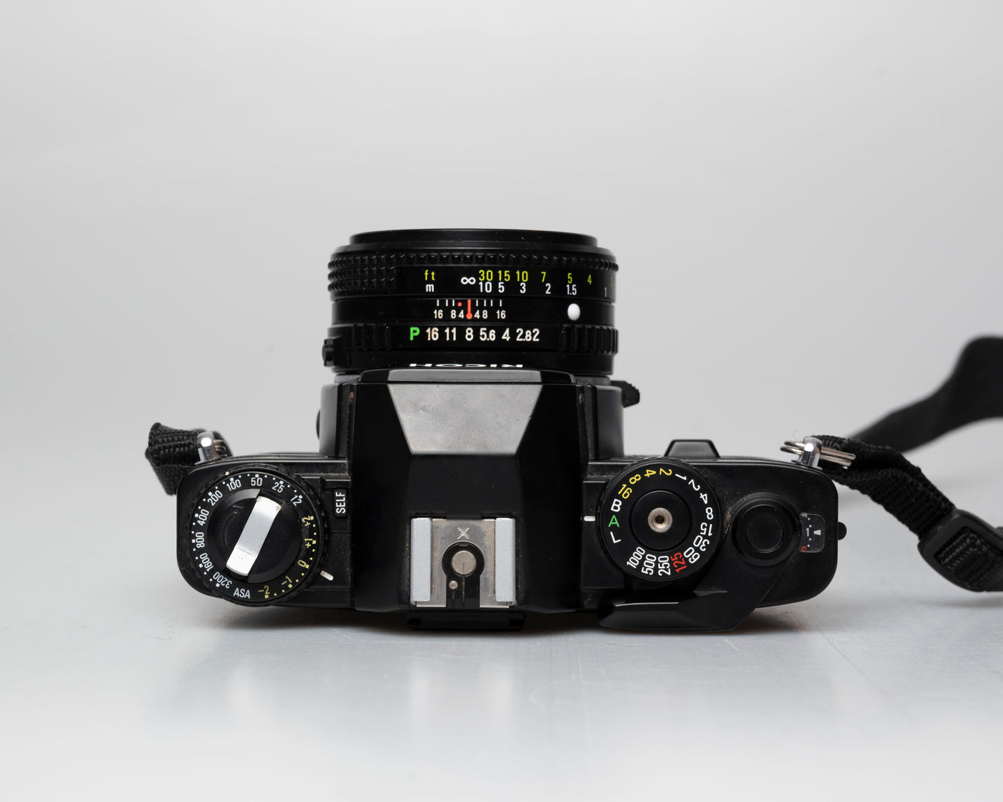 Ricoh KR-10 Super 35mm SLR camera + Rikenon P 50mm 1:2 lens