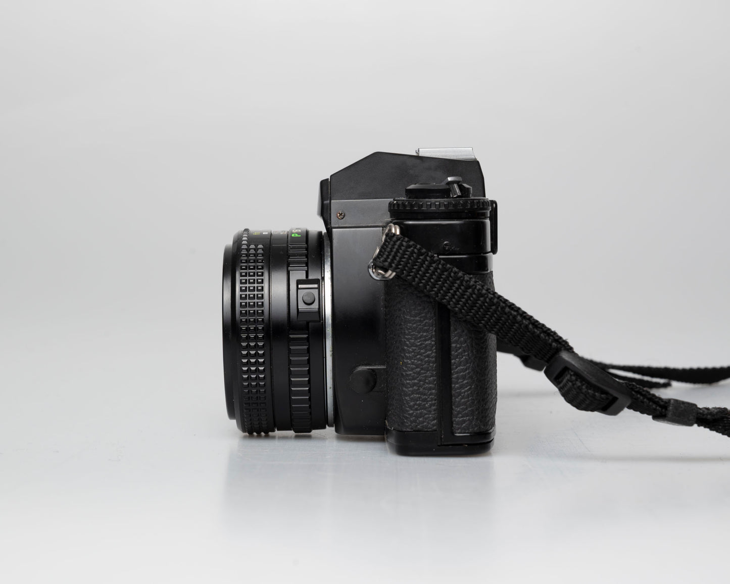 Ricoh KR-10 Super 35mm SLR camera + Rikenon P 50mm 1:2 lens