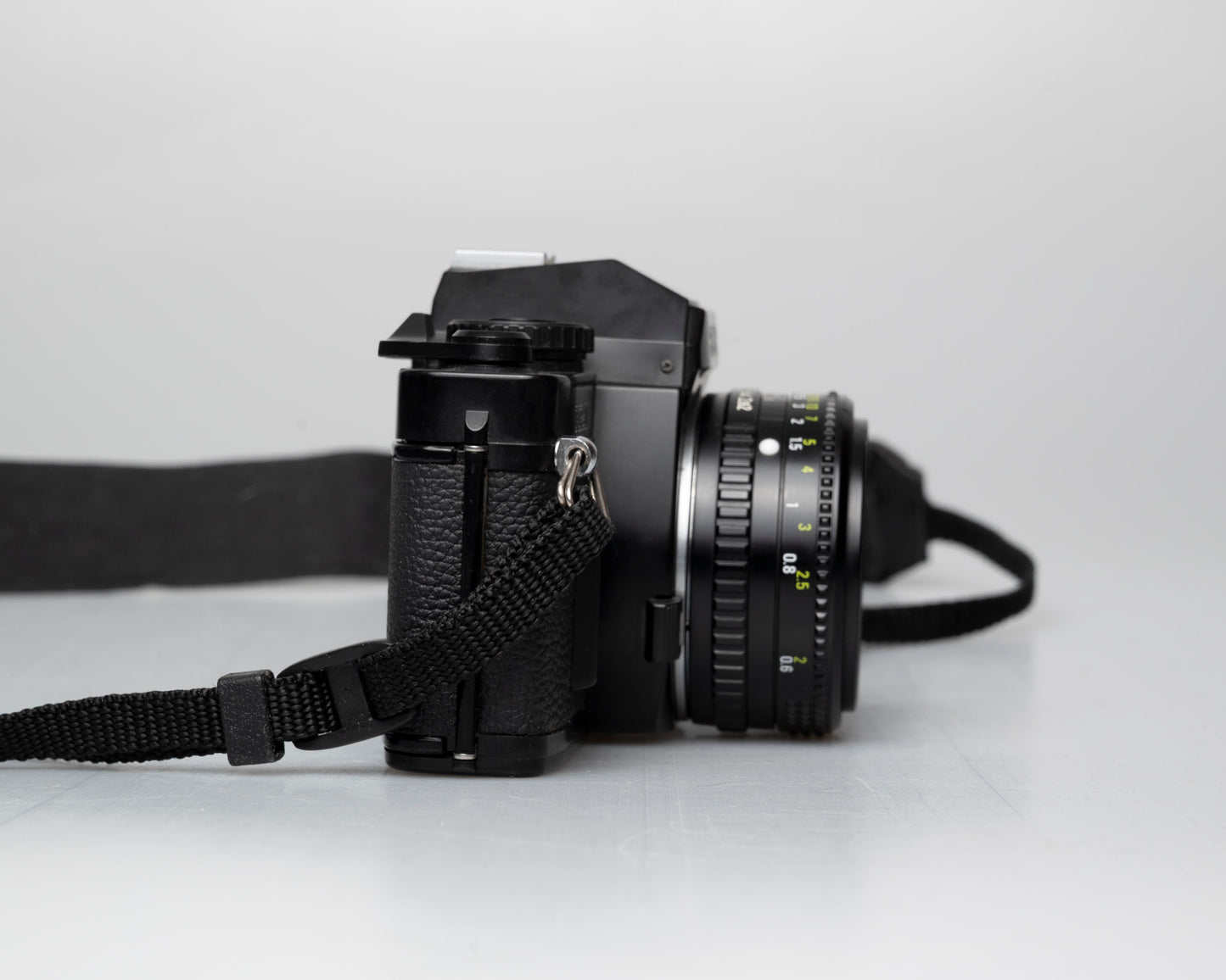 Ricoh KR-10 Super 35mm SLR camera + Rikenon P 50mm 1:2 lens