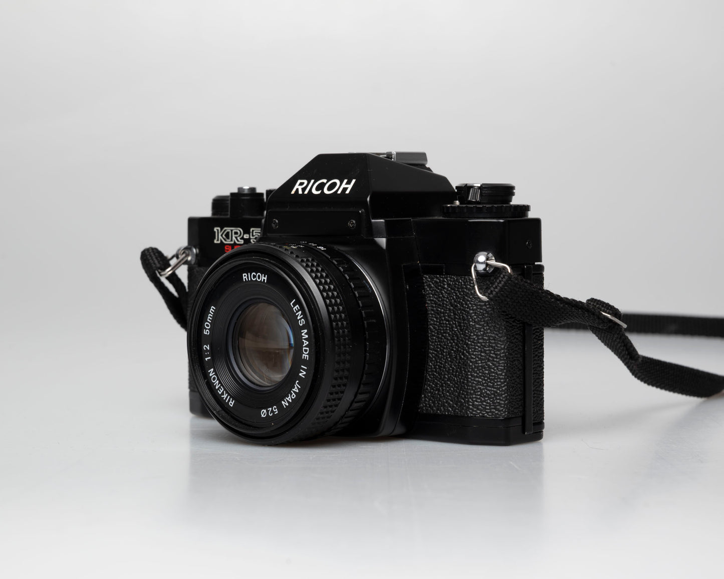 Ricoh KR-5 Super 35mm SLR w/ Rikenon 50mm 1:2 lens