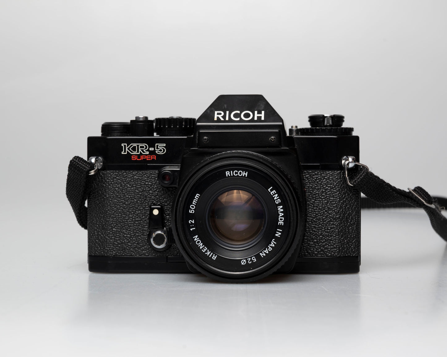 Ricoh KR-5 Super 35mm SLR w/ Rikenon 50mm 1:2 lens