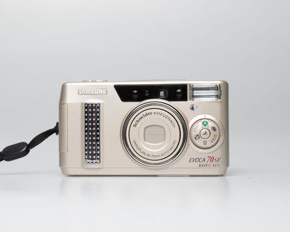 Samsung Evoca 70SE 35mm film camera (serial 91305986)