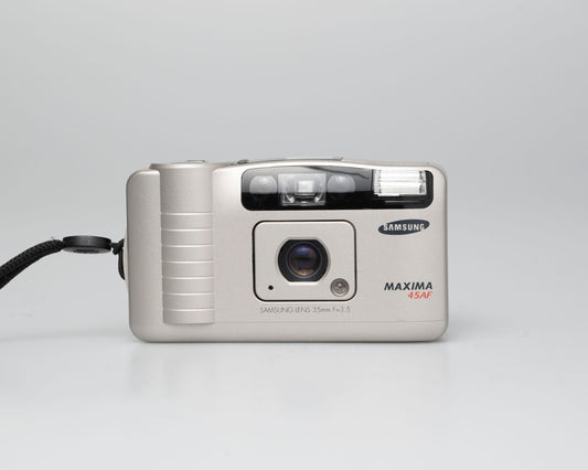 Samsung Maxima 45AF 35mm film camera w/ case (serial 98300252) | film🎞tested
